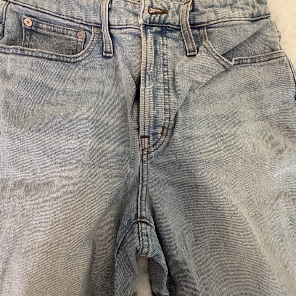 Madewell Light Wash Bootcut Jeans - Picture 9 of 10